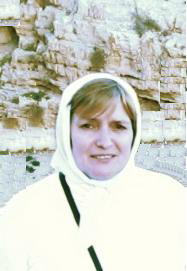Галина - паломник на Святой земле 2006 год